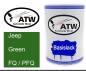 Preview: Jeep, Green, FQ / PFQ: 500ml Lackdose, von ATW Autoteile West.